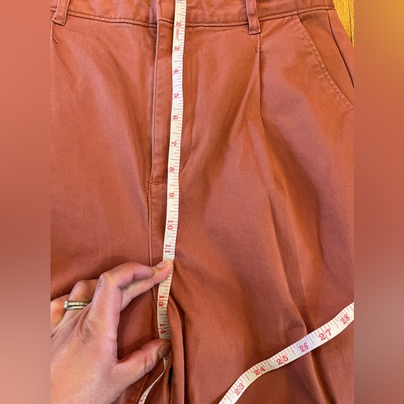 BDG Rose High Waist Wide Leg Baggy Pants Elastic Waistband 8 - Picture 6 of 8